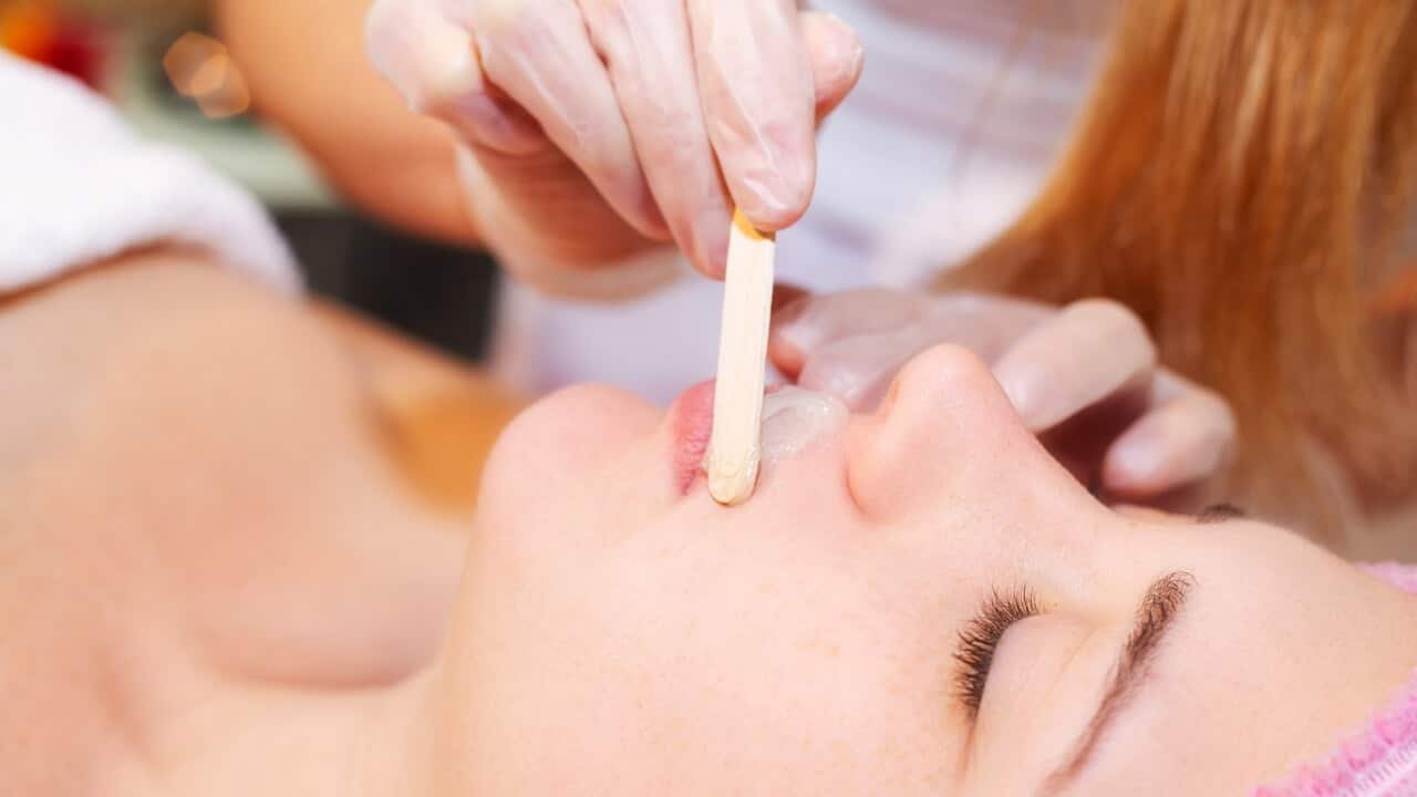 face waxing hair removal