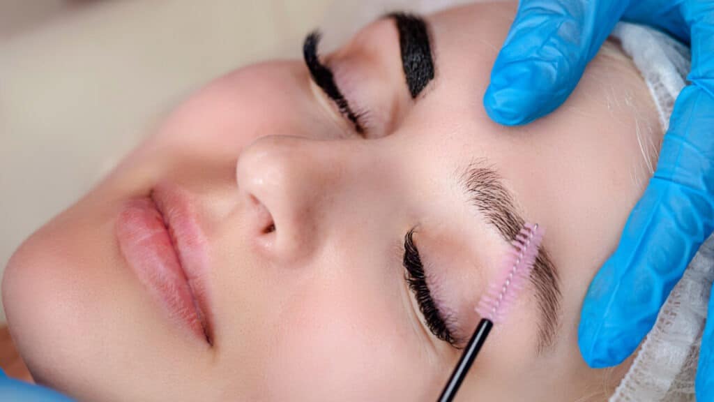 henna brow tint
