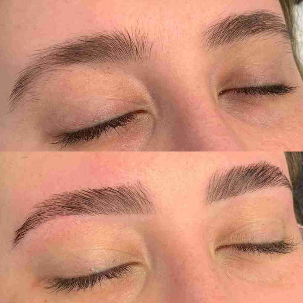 Eyebrow Threading Steps