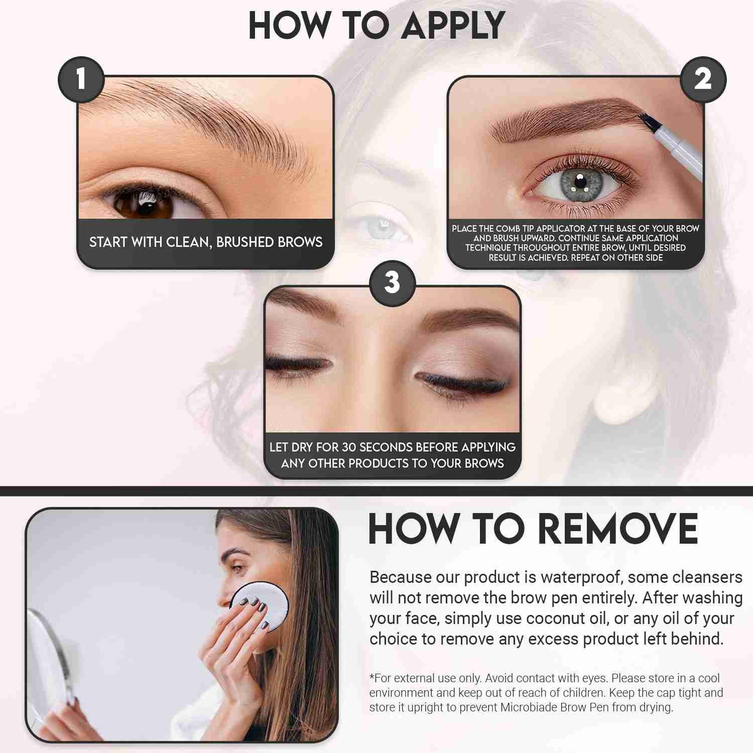 The Brow Fixx Microblade Brow Pen Kit