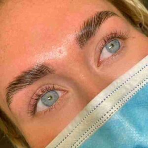 Keratin Eyebrow Lamination Service
