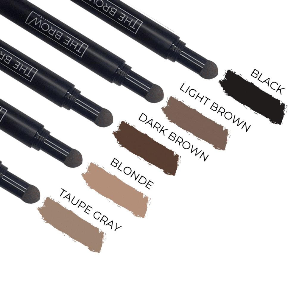 pomade brow stamp colors