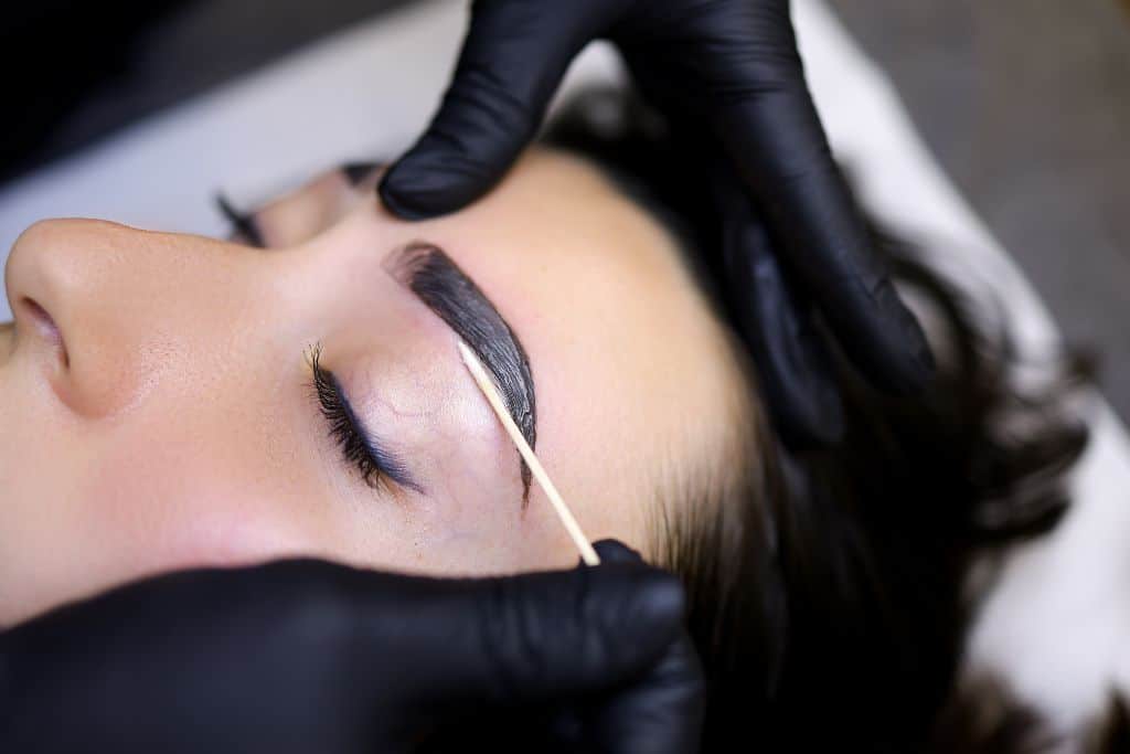 Eyebrow Tinting Service Austin.