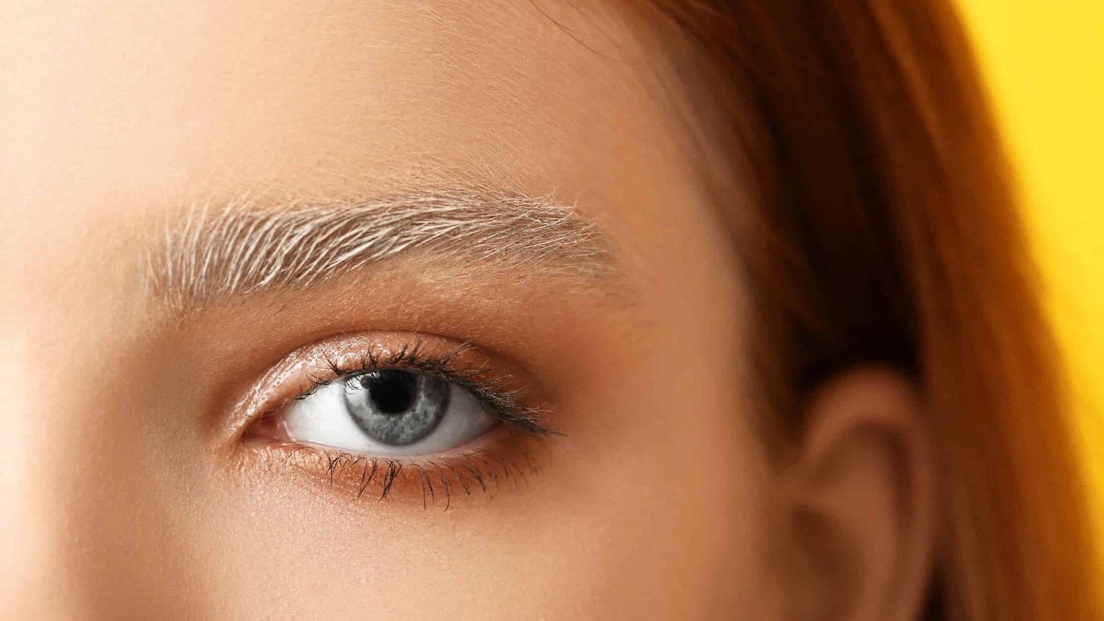 brow bleaching at your risk