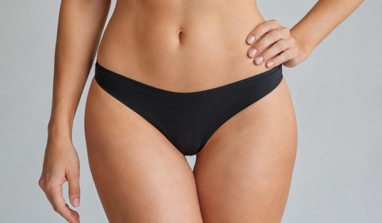Smooth skin, bikini waxing