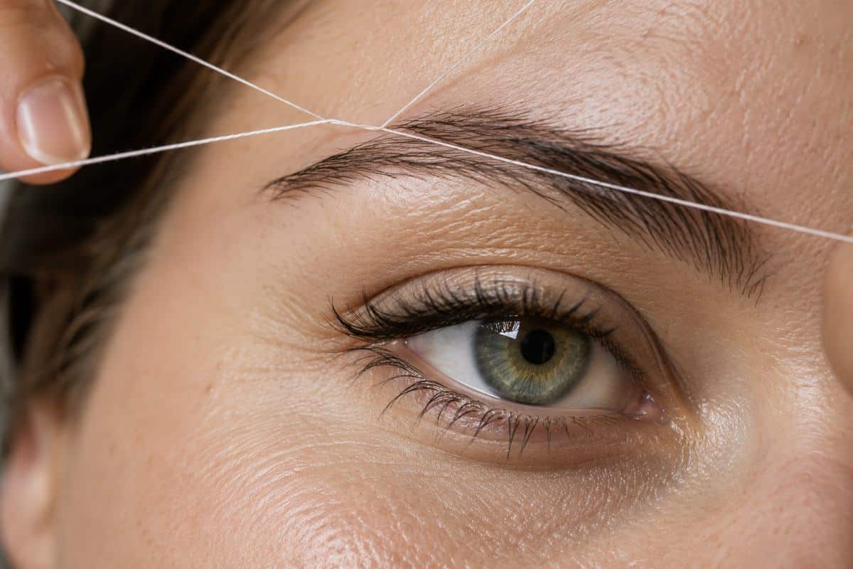Professional eyebrow threading service in Santa Monica, Brentwood Los Angeles, and Austin Texas