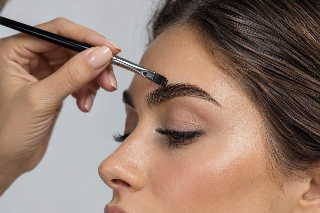 Eyebrow tinting and henna brow service in Santa Monica, Brentwood, and Austin
