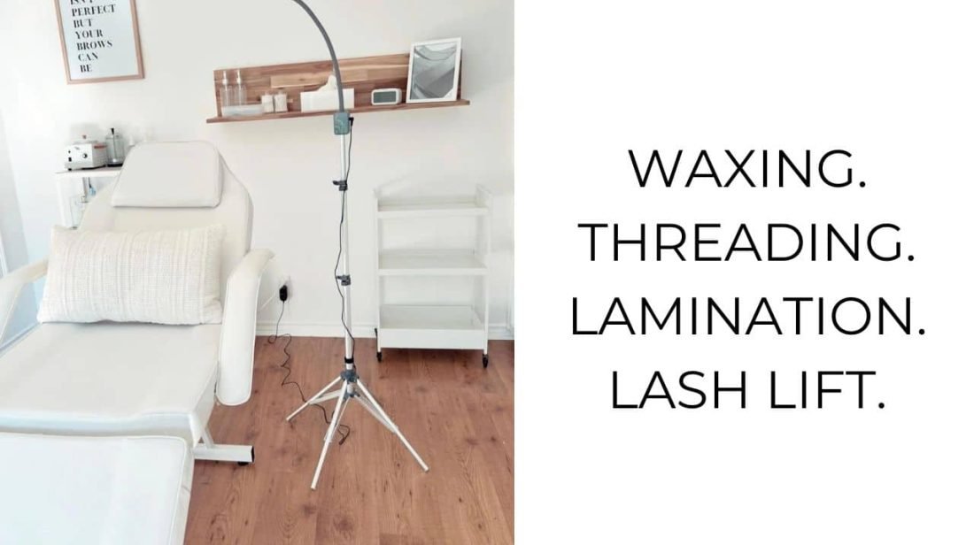 waxing, threading, lamination, lash lift salon