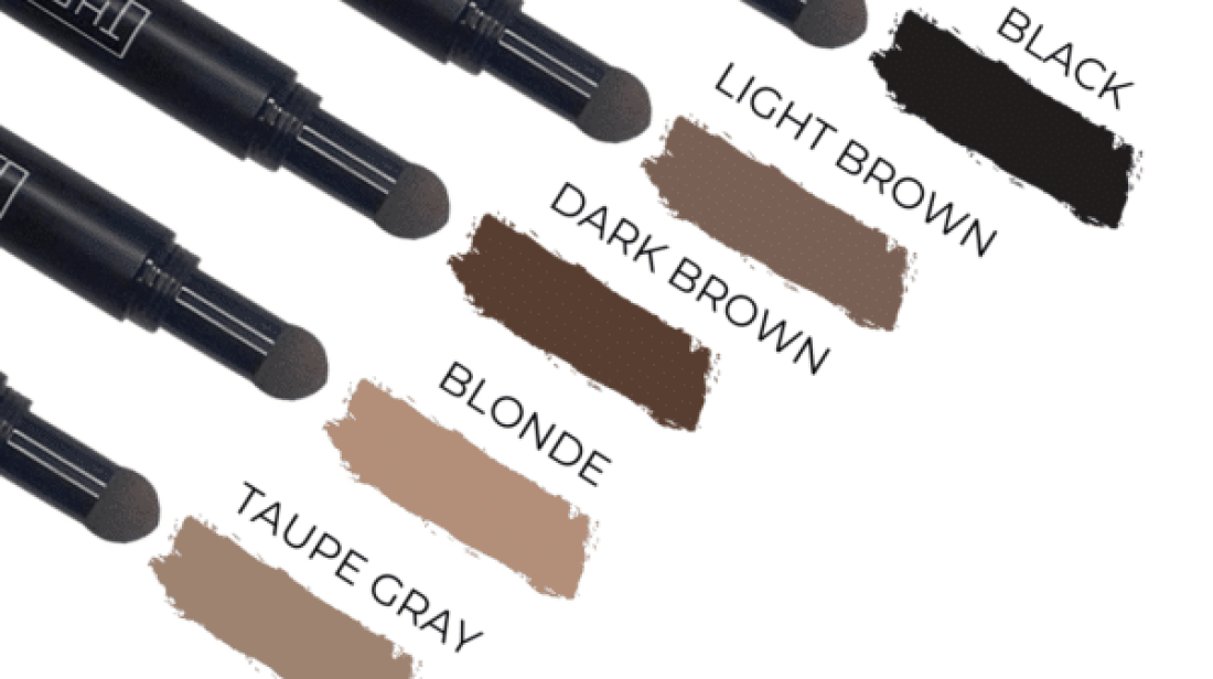 pomade brow stamp colors