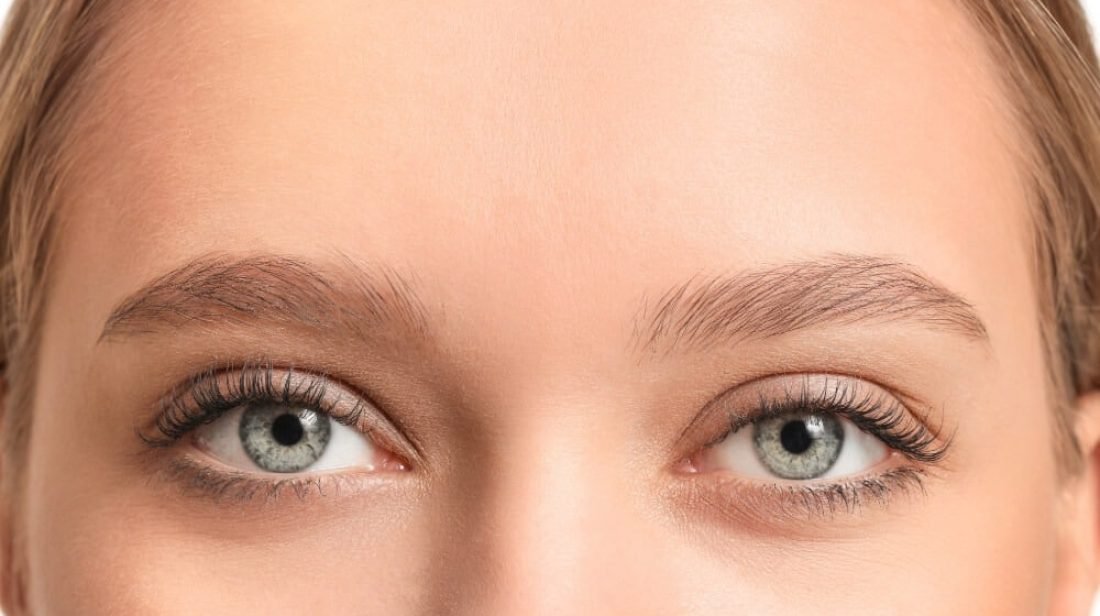 beautiful shaped eyebrows