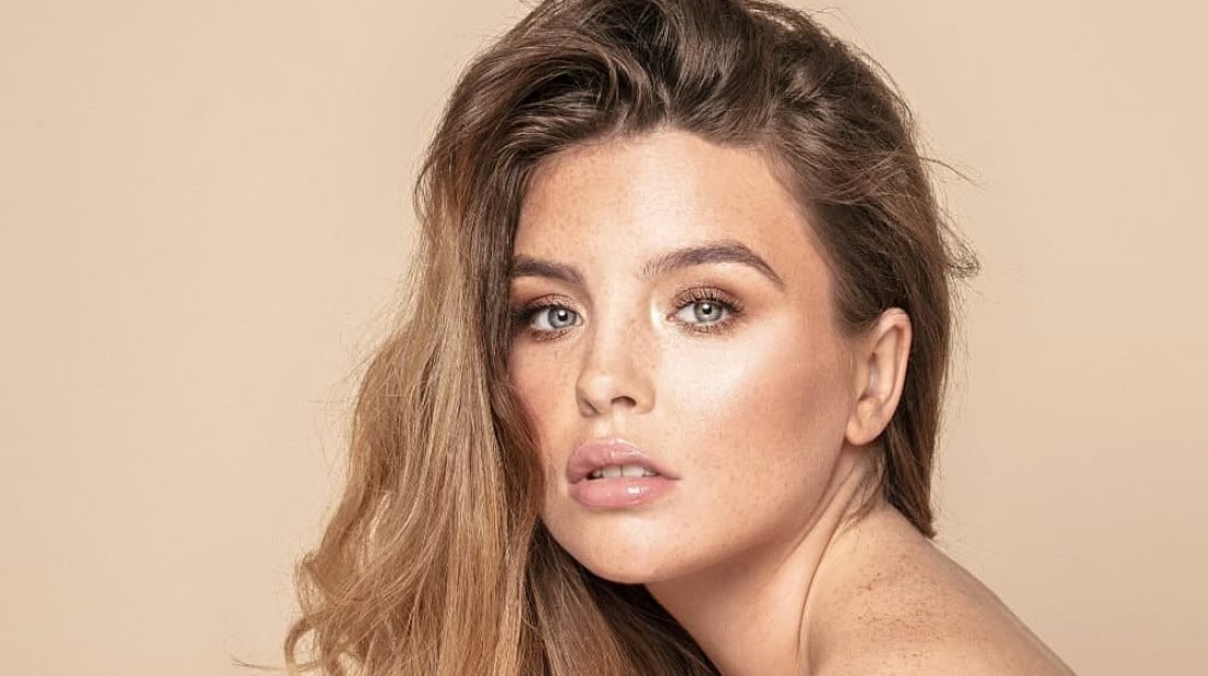 beauty curled lashes from a lash lift