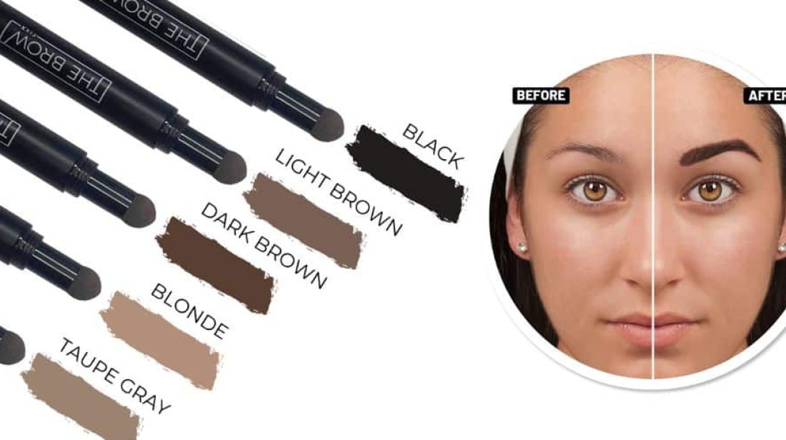 eyebrow stamp kit colors