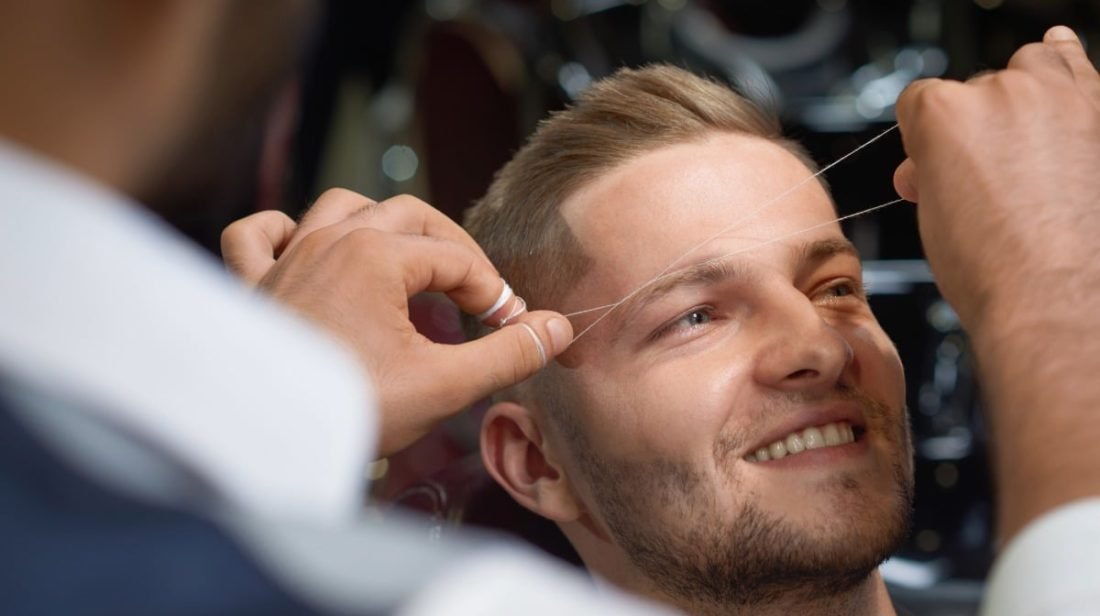 eyebrow threading service
