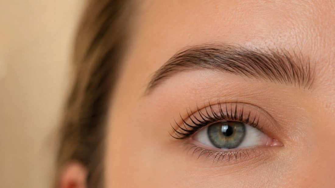 lash lift and tint