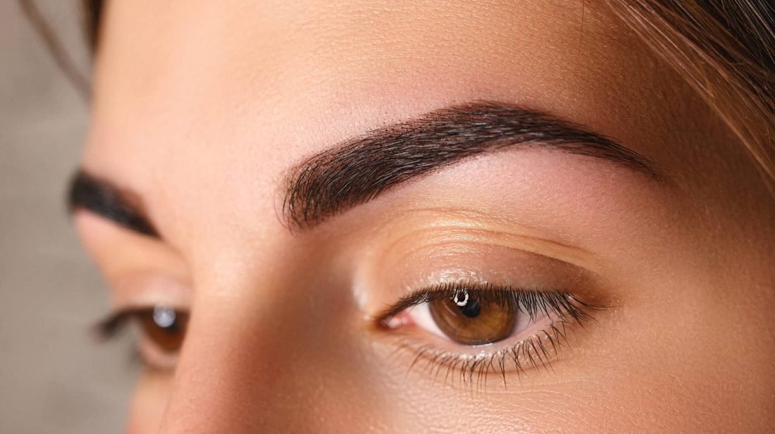 the perfect brow shape doing waxing